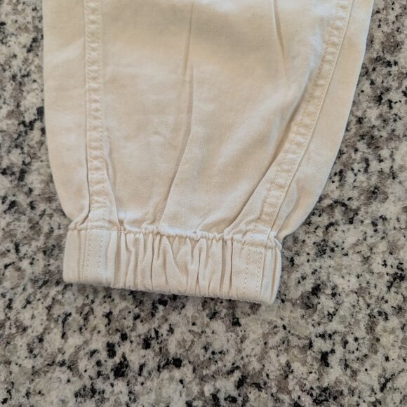 POLO RALPH LAUREN Nwt Belted Jogger 26 Cream Beige Light Tan Khaki Bone - Picture 8 of 14